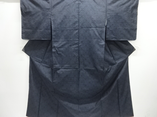 JAPANESE KIMONO / DORO OSHIMA TSUMUGI / WOVEN ASANOHA
